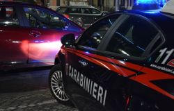 Carabinieri l'equipaggio intervenuto