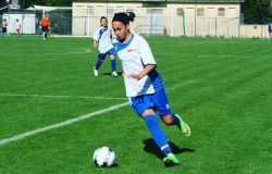 Fiumicino calcio, la talentuosa Angela Orlando in azzurro