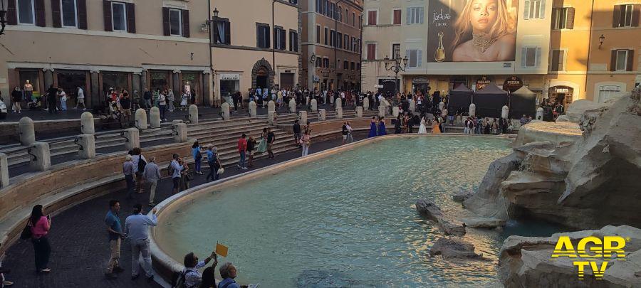 Fontana di Trevi.