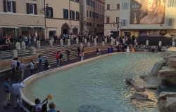 Fontana di Trevi.