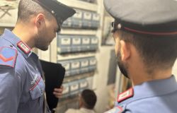 Carabinieri il sopralluogo a Ponte di Nona con i tecnici ACEA, ARETI, ITALGAS ed ATER