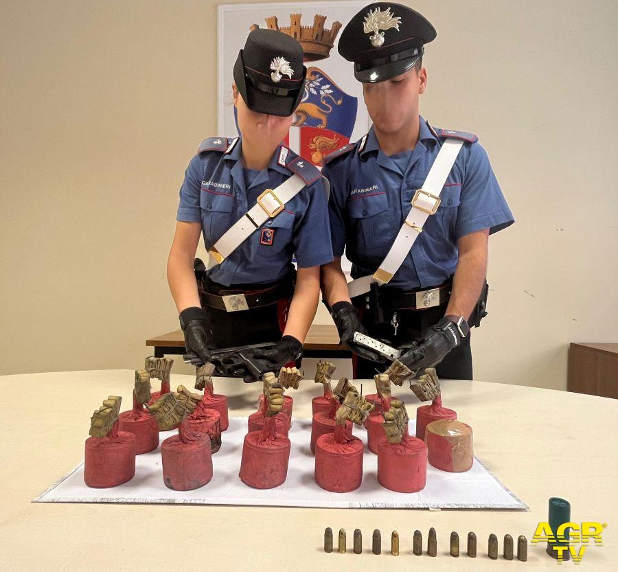 Fiumicino i controlli sequestrati 18 petardi