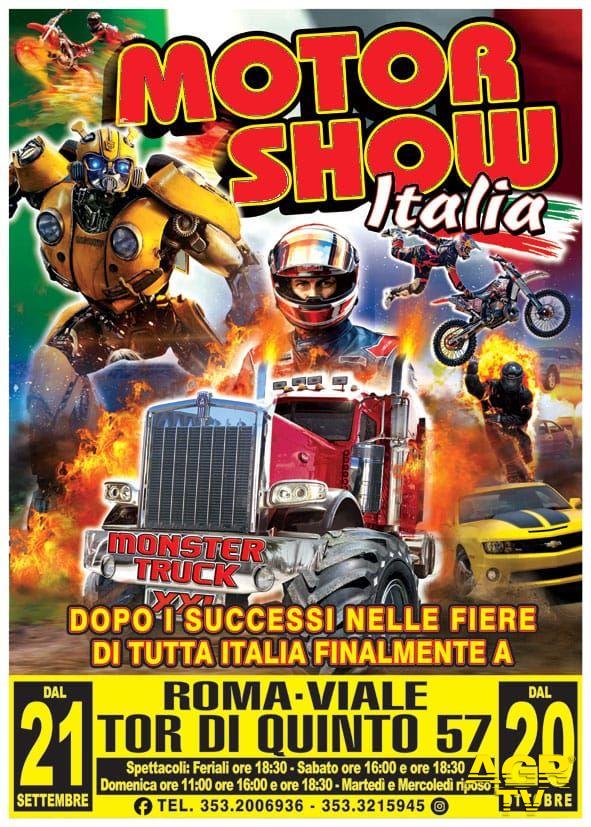 Motor Show Italia locandina evento