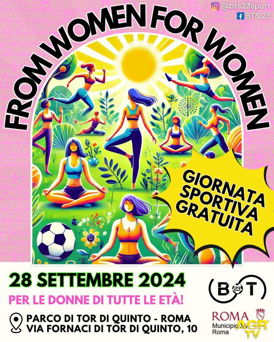 XV Municipio Women for women a Tor di Quinto