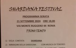 Shardana Programma Serata prima parte