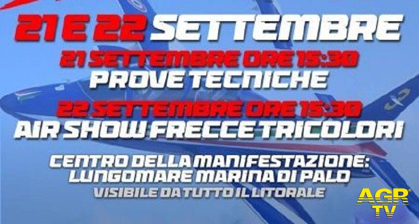 Ladispoli Air Show 2024: Sabato 21 e Domenica 22 Settembre l'Esibizione delle Frecce Tricolori