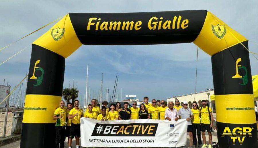 Fiamme Gialle Sport City Day foto da comunicato stampa