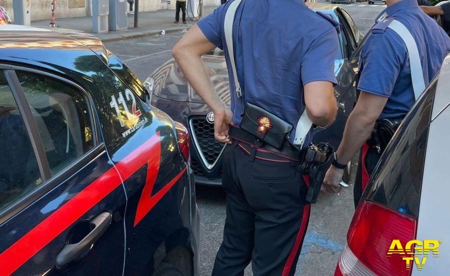 Carabinieri controlli area Termini