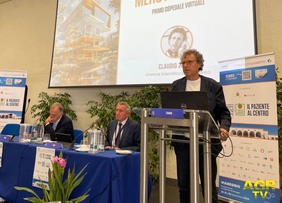 Viareggio primo ospedale virtuale d'Italia presentazione progetto foto comunicato stampa motore sanità