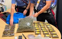 Roma Eur, arrestatri due pusher 22enni, avevano una borsa con 4 kg. di droga