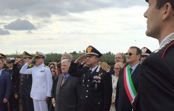 Torre di Palidoro la cerimonia 81° anniversario sacrificio Salvo D'Acquisto