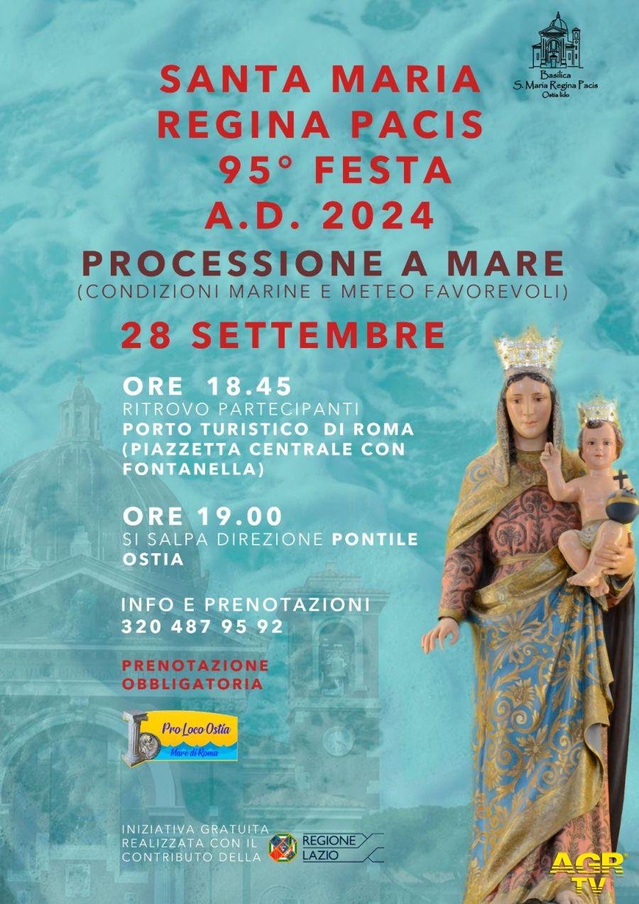 Festa Regina Pacis locandina evento