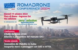 Roma Drone Conference 2024 locandina