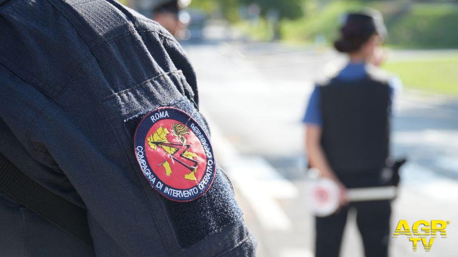 Carabinieri controlli Corviale