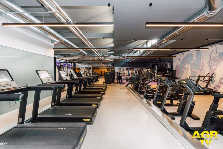 Anytime Fitness gli interni del nuovo centro sportivo