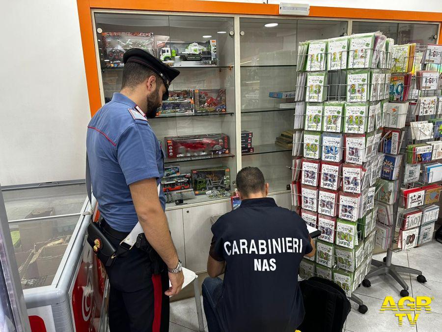 Carabinieri i controlli in un ristorante