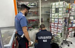 Carabinieri i controlli in un ristorante