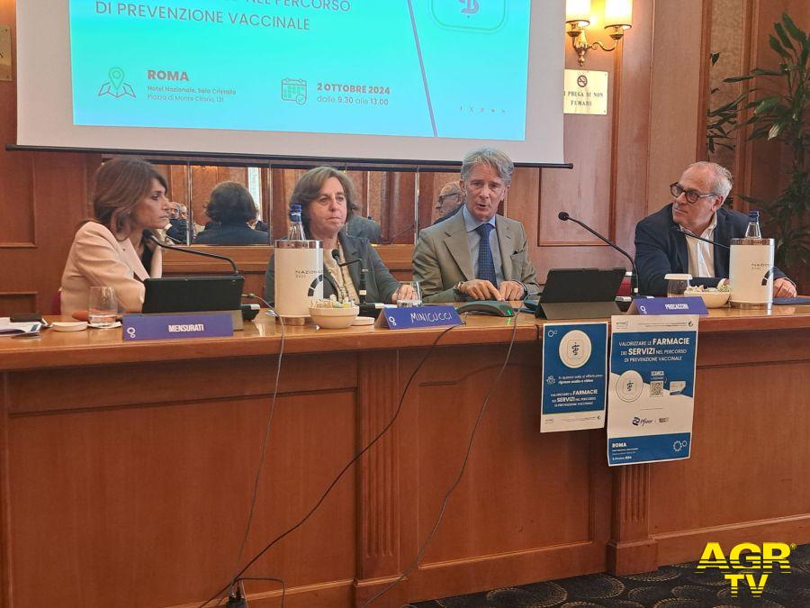 Farmacie convegno Motore sanità su vaccinazioni