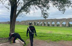 controlli dei Carabinieri a Cinecittà, Quadraro e Parco degli Acquedotti