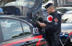 Carabinieri controlli San Basilio