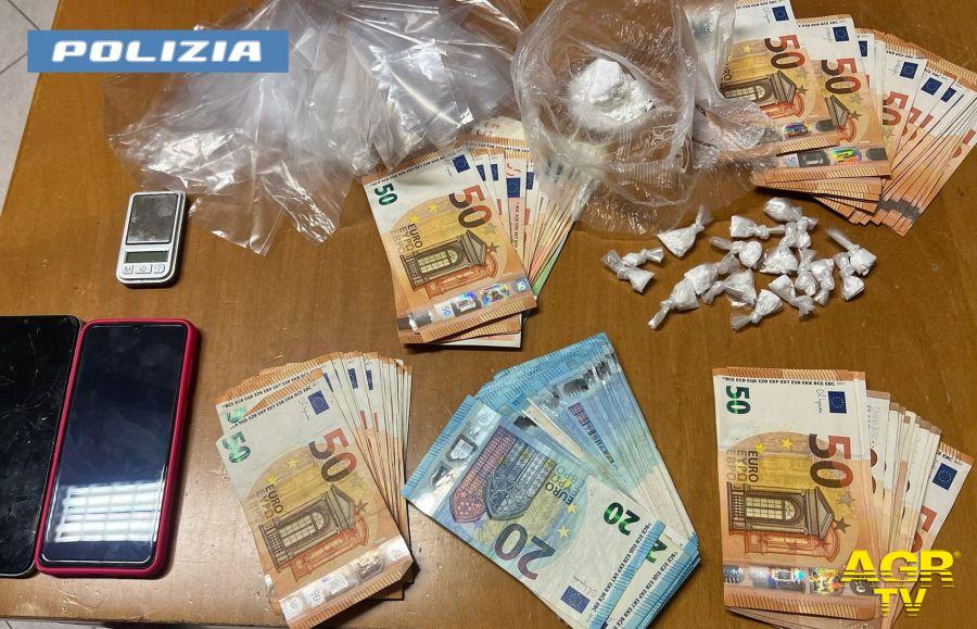 Polizia la droga sequestrata