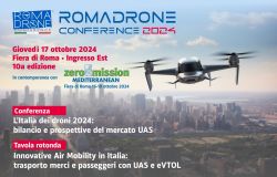 Mobilità aerea, rallenta il mercato italiano dei Droni, in ritardo i nuovi Aerotaxi