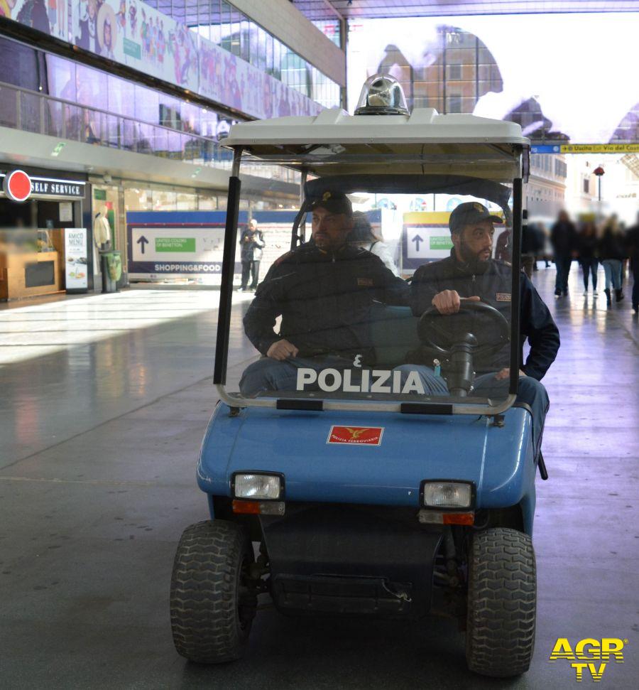 Controllo della Polizia Ferroviaria nel Lazio