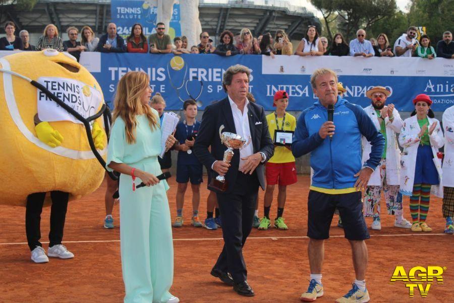 Prof. Giorgio Meneschincheri, fondatore di Tennis & Friends