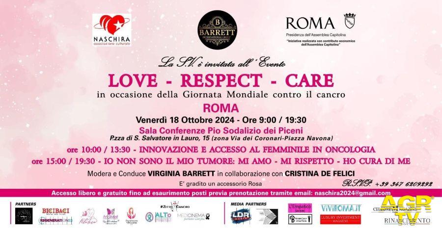 LOVE – RESPECT – CARE: Giornata Mondiale Contro il Cancro