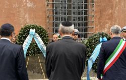 Roma, 81° anniversario del rastrellamento del ghetto, la città ....non dimentica