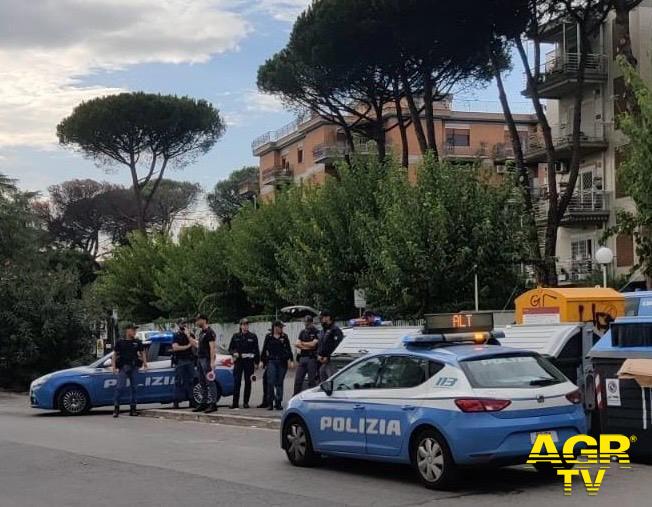 Polizia operazione alto impatto al Corviale