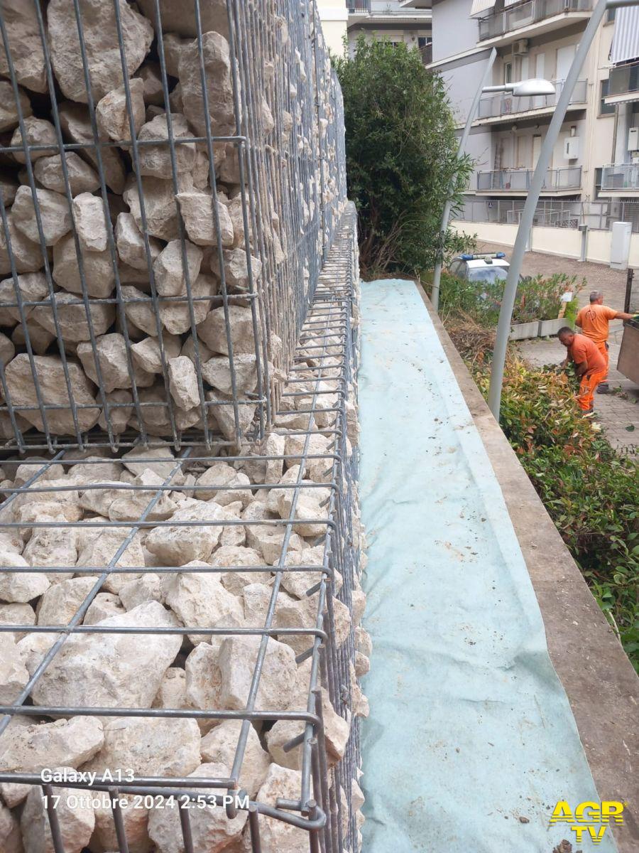 Roma Monte Mario, avviati i lavori per la messa in sicurezza della collina