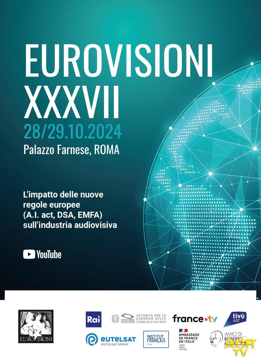 Programma Eurovisioni 2024 locandina da comunicato stampa