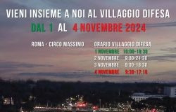 Villaggio Difesa, allestito al Circo Massimo a Roma dal 1° al 4 novembre