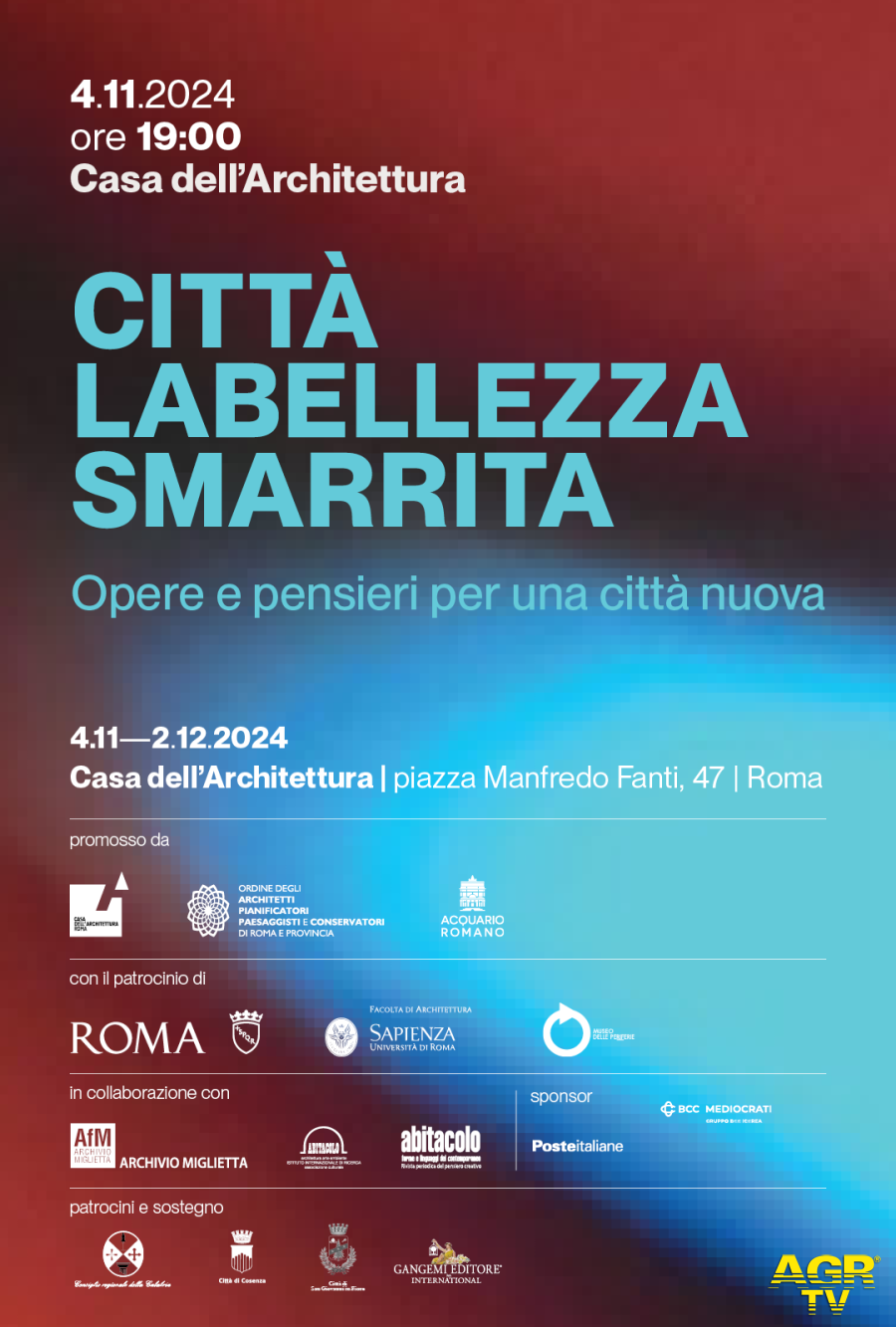 Cittàlabellezzasmarrita invito opening