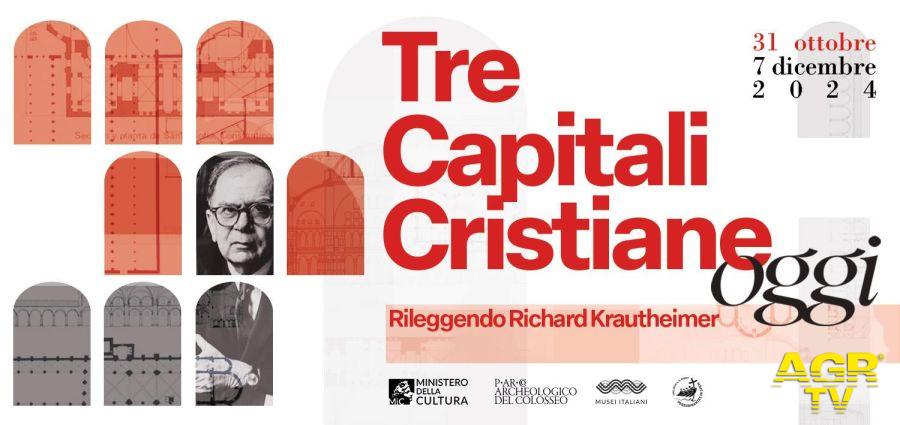 Parco del Colosseo: “Tre Capitali Cristiane oggi. Rileggendo Richard Krautheimer”