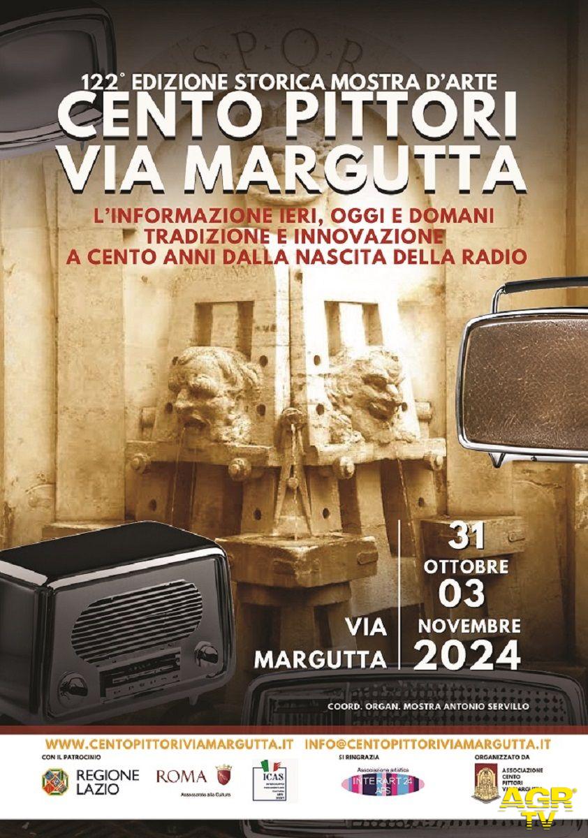 Roma, "Cento pittori via Margutta" la kermesse dell'arte e pittura dal 31 ottobre al 3 novembre