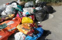 Fiumicino, rimossi rifiuti in strada