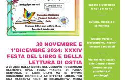 Ostia, alla 34° edizione della Festa del libro, 35 autori presenteranno i loro lavori