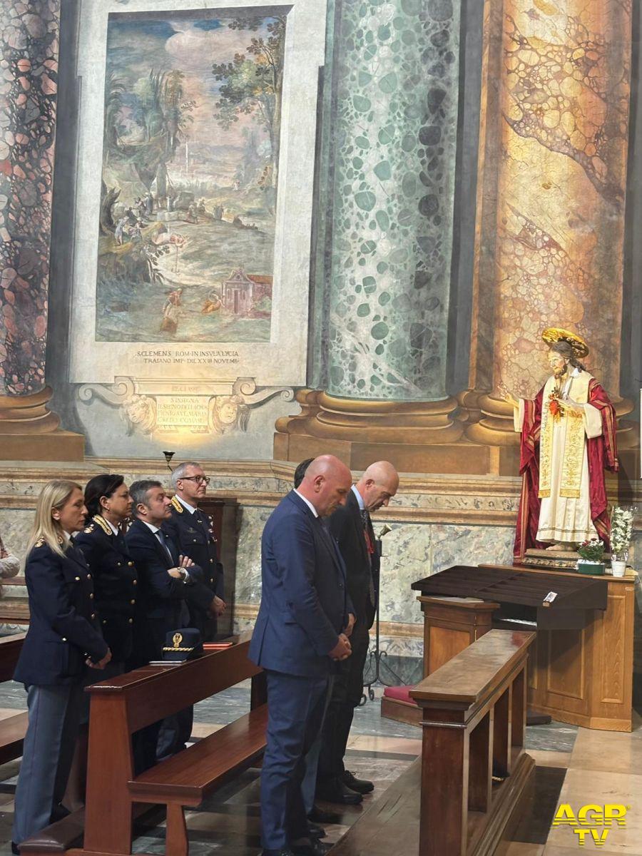 Basilica Santi Vitali e Compagni Martire messa ricordo caduti Polizia di Stato