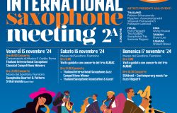 Maccarese, II edizione dell'International Saxophone Meeting dal 15 al 17 novembre