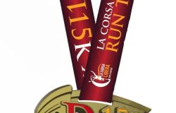 La medaglia del Rome 15 k