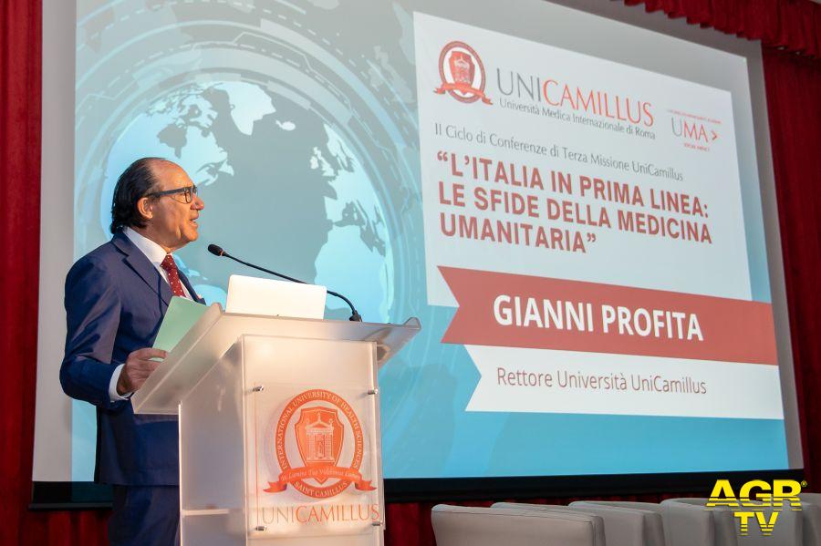 Gianni Profita, Rettore di UniCamillus