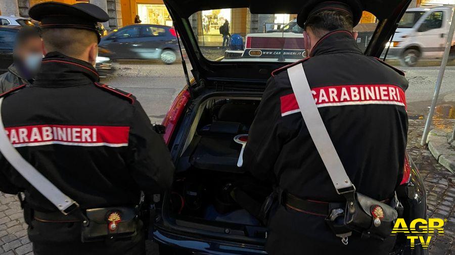 Carabinieri la pattuglia intervenuta