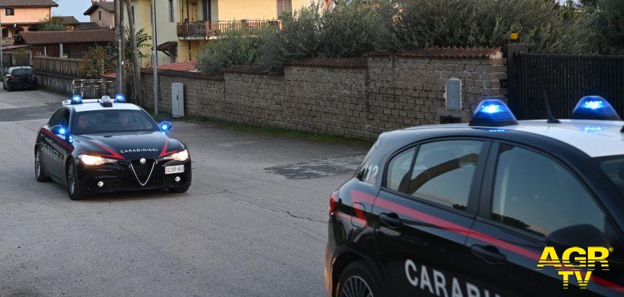 Carabinieri Bracciano i militari intervenuti