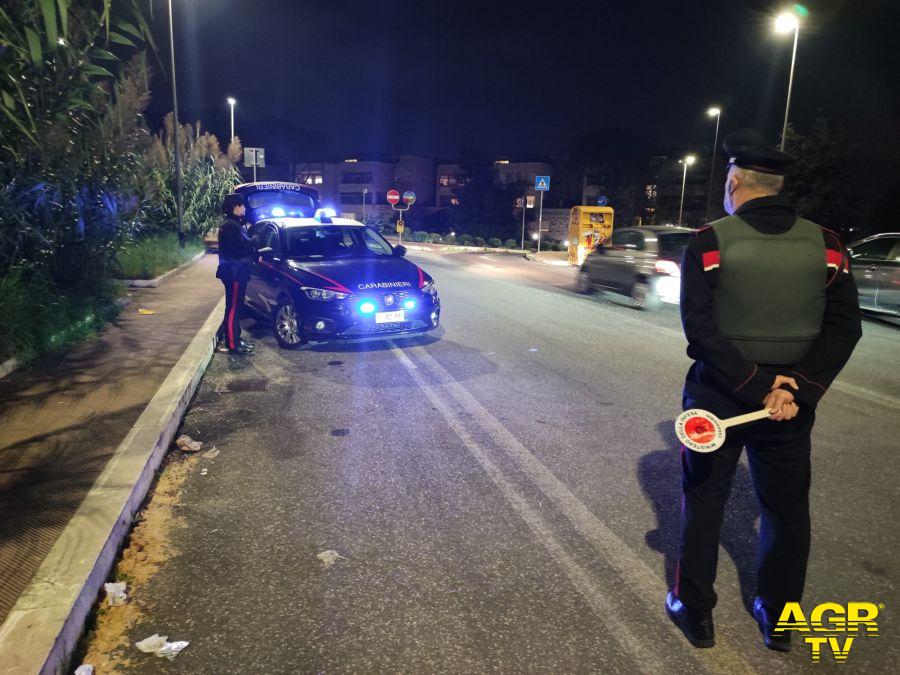 Carabinieri controllo laurentino 38