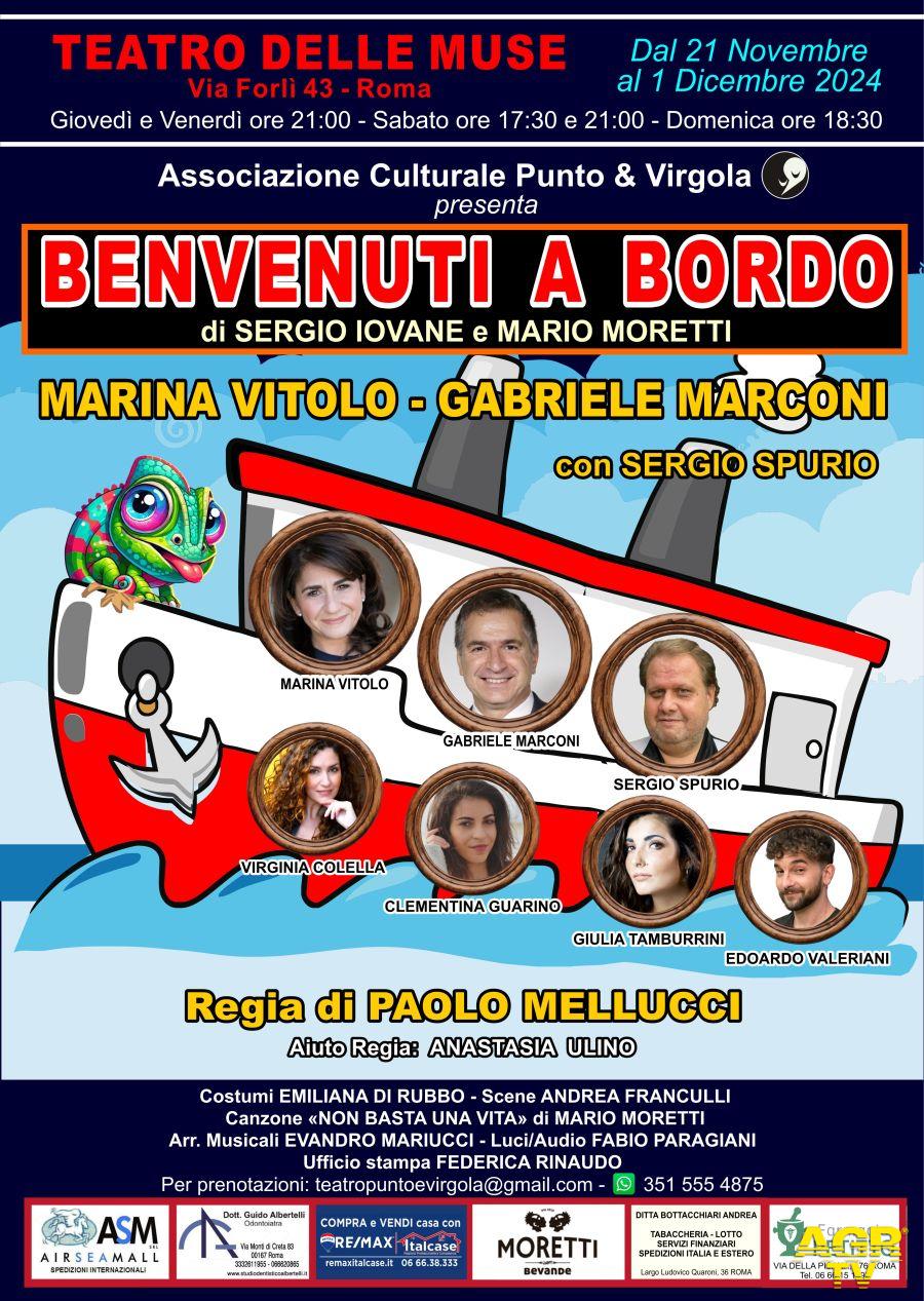 Benvenuti a bordo locandina spettacolo