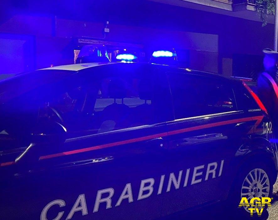 Carabinieri i militari intervenuti a Settecammini