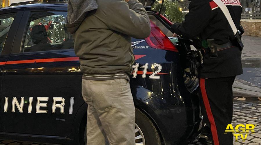 Carabinieri l'intervento di un equipaqggio