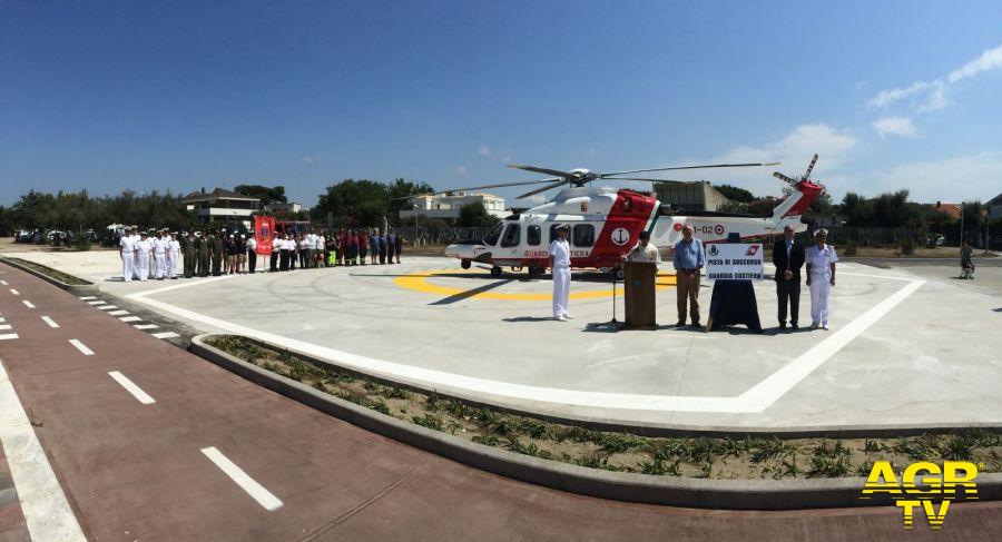 Fregene, nuova piazzola elisoccorso